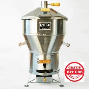 Churrasqueira a Bafo Gás ou Carvão Apolo 8 Inox - Weber