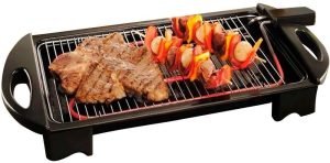 Churrasqueira Elétrica Grill Portátil 1800W Preta 4513 Fischer - 110V