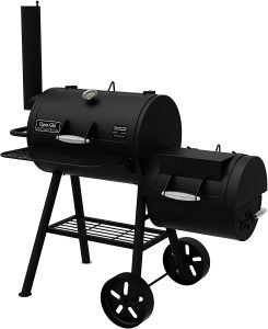 Dyna-Glo DGSS730CBO-D-KIT Signature SeriesBarrel Charcoal Grill & Side Firebox